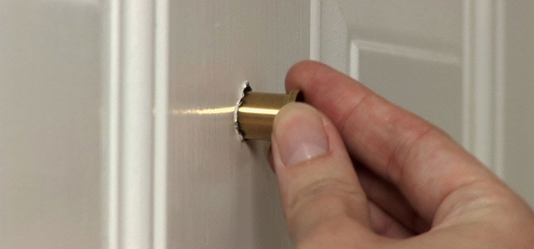 peephole door repair in Merced